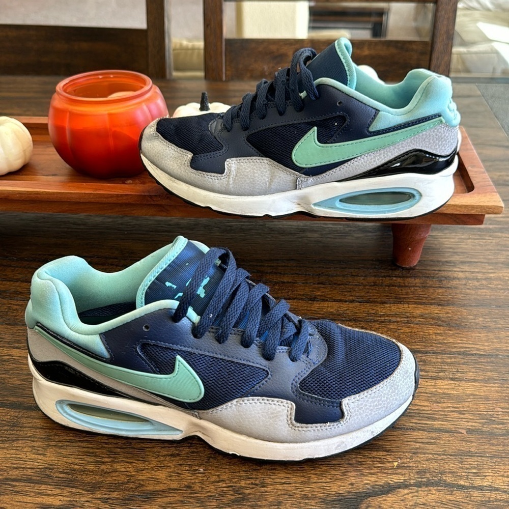 Nike Air Max ST International US Womens Size 8.5 Blue Grey White 705003-400